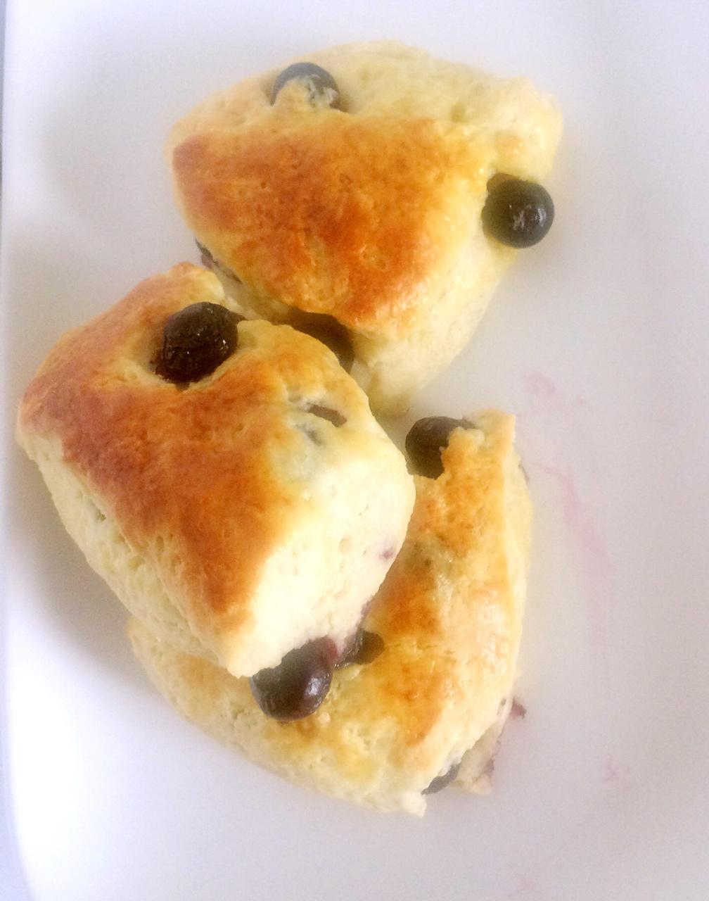 爆浆蓝莓司康Blueberry Explosion Scone