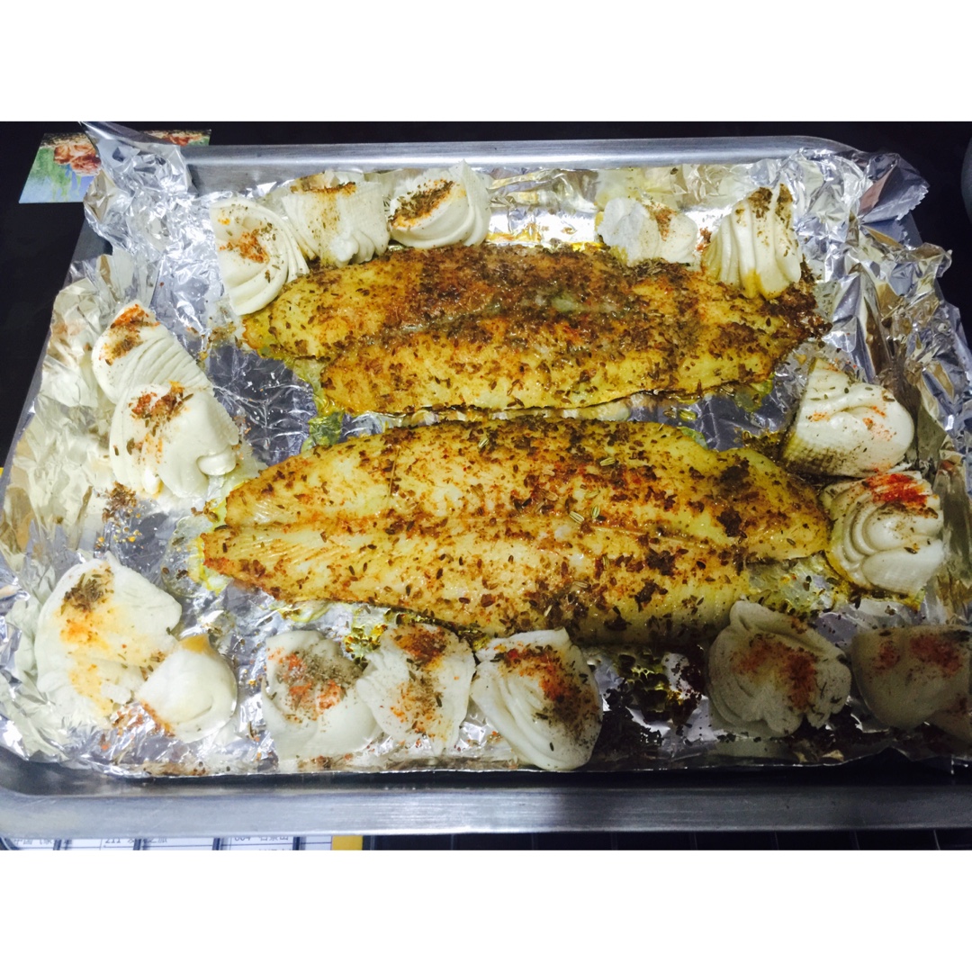让烤箱动起来--意式香料烤龙利鱼