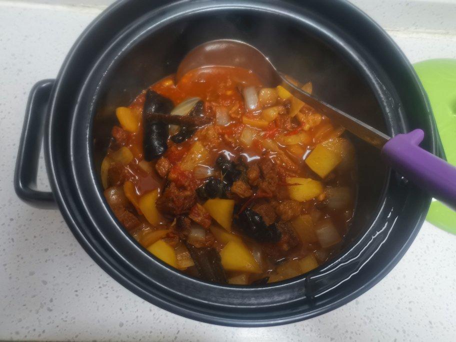 番茄土豆炖牛腩