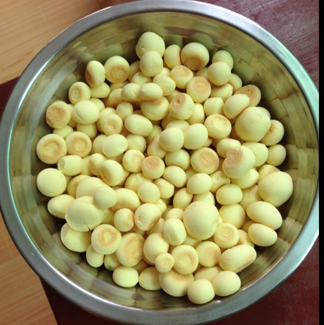 蜜语甜言做的蜂蜜蛋奶小馒头