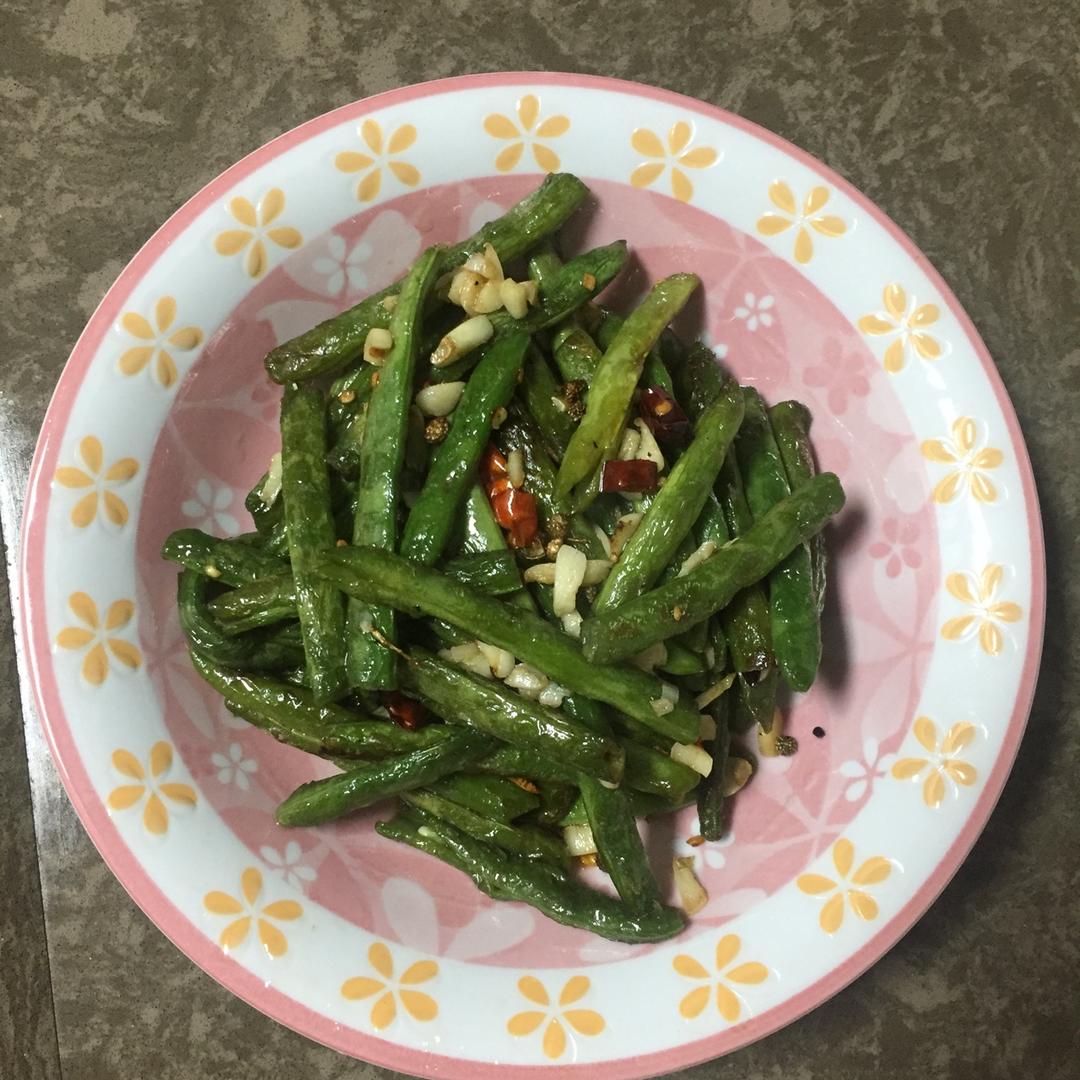 干煸四季豆（少油版）