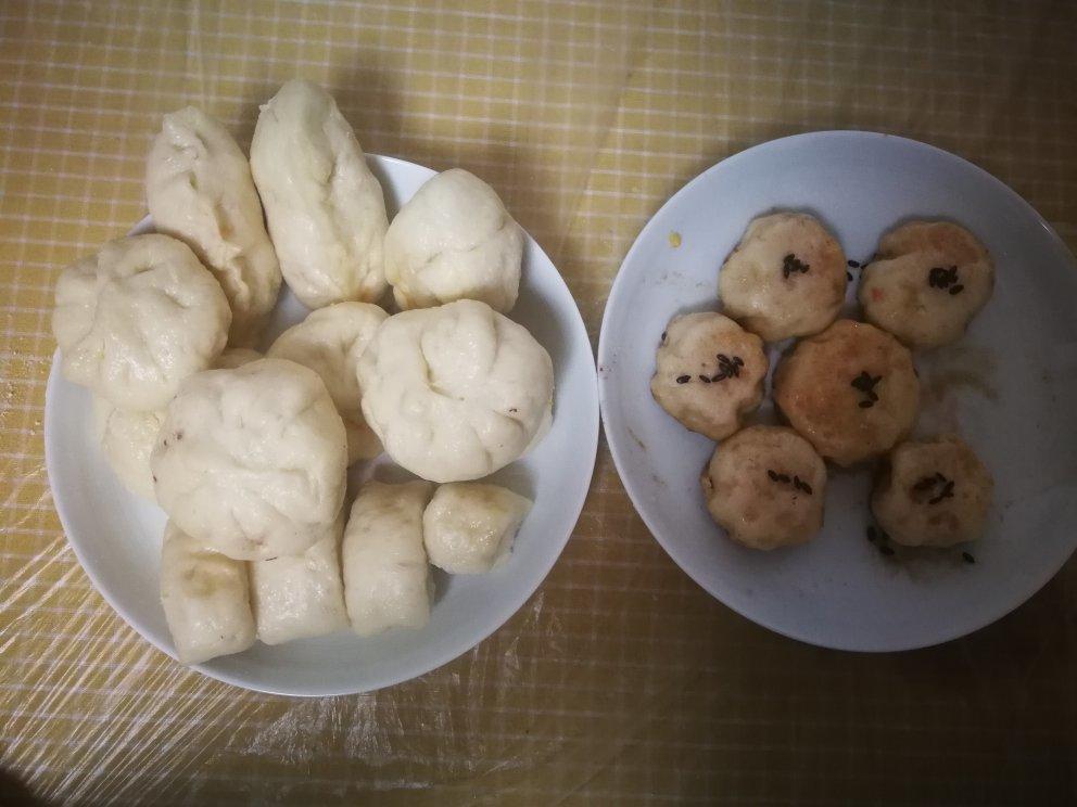 胡萝卜木耳鸡蛋素包子