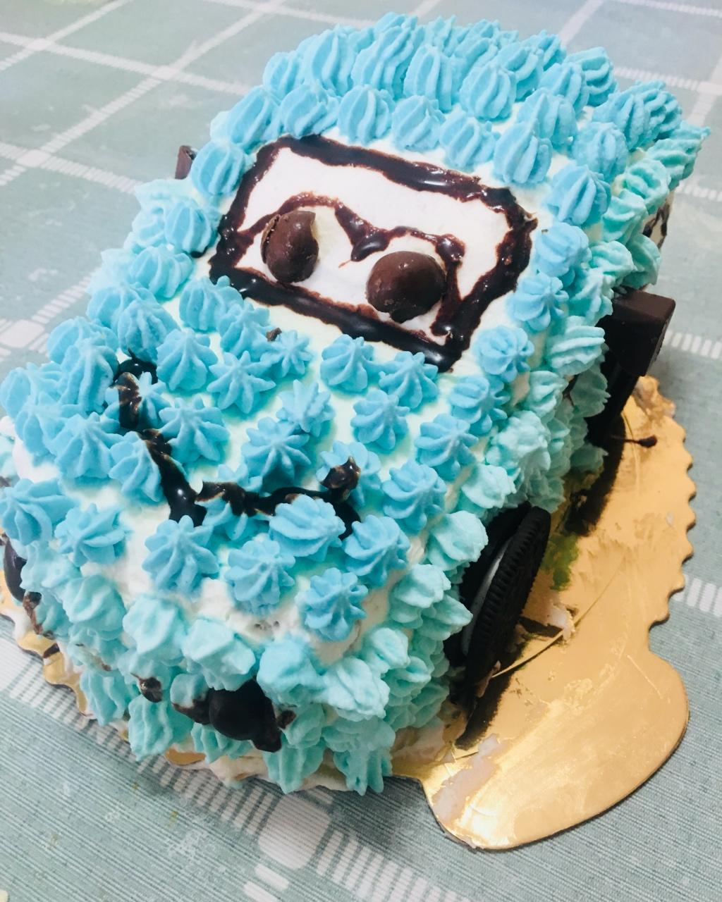 萌萌小汽车蛋糕