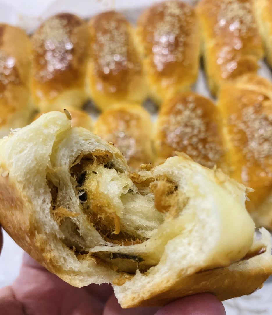 超好吃的肉松面包