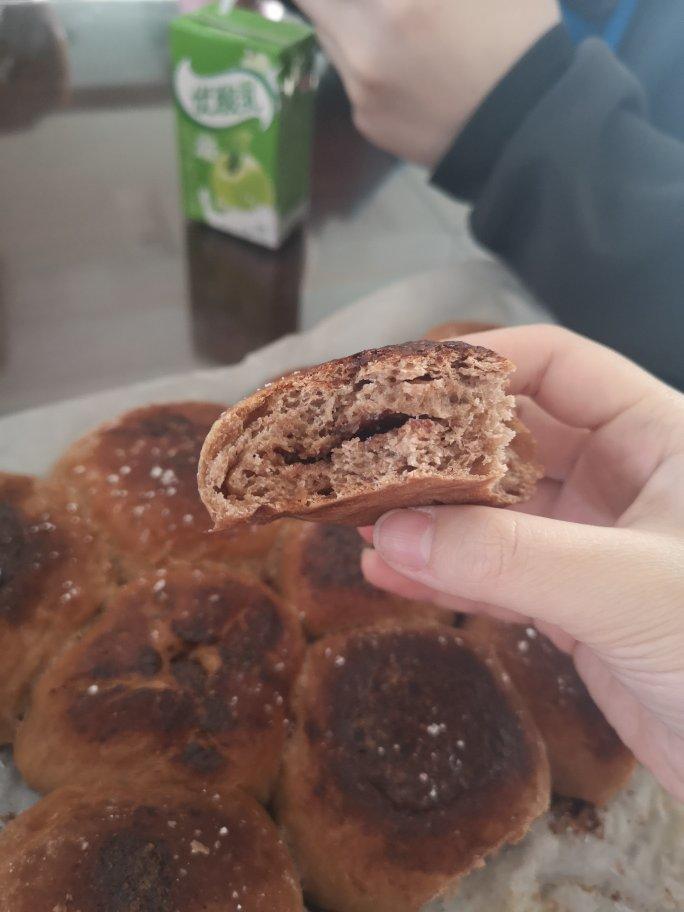 流心巧克力小餐包（懒汉版）