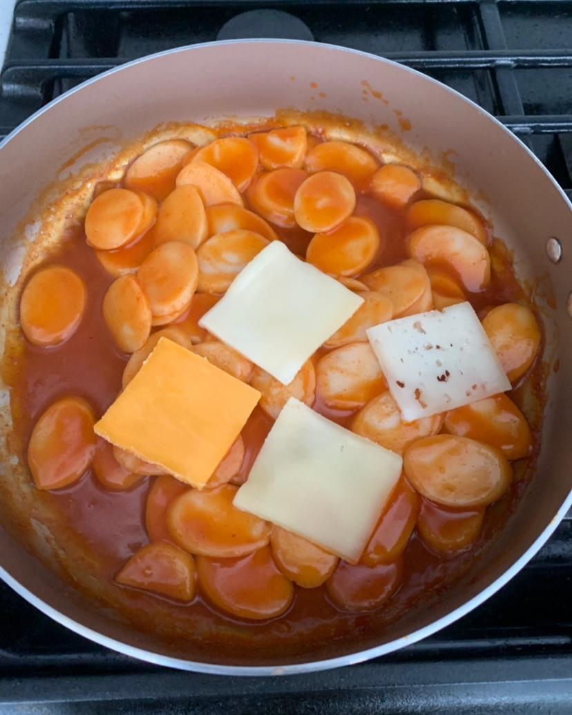 韩式芝士烤年糕