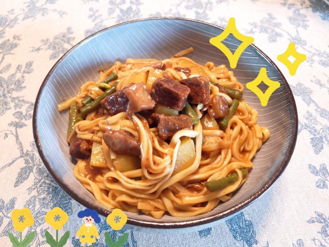 豆角焖面