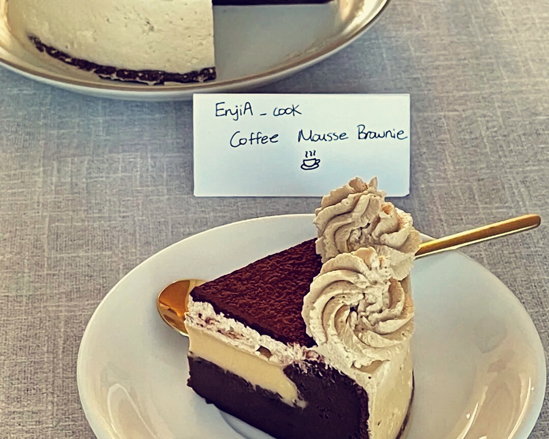 🔥超火的咖啡巧克力凝酪蛋糕丨减油糖升级丨店售配方的做法 步骤5