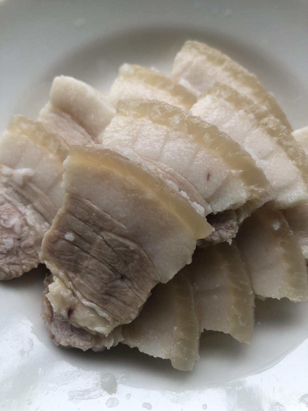 夏日清爽之糟五花肉