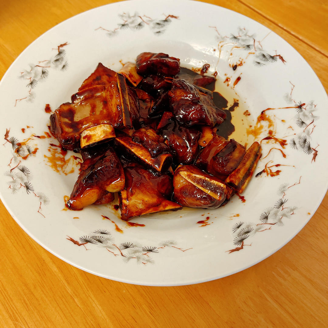 糖醋排骨/糖醋小排（不放油）（12345口诀做出正宗上海本帮）