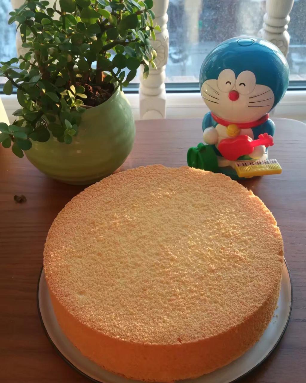 蛋糕的做法（8寸戚风蛋糕）