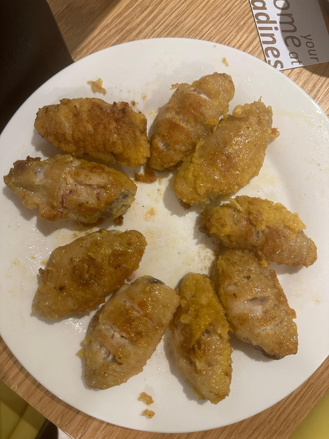 椒盐鸡翅