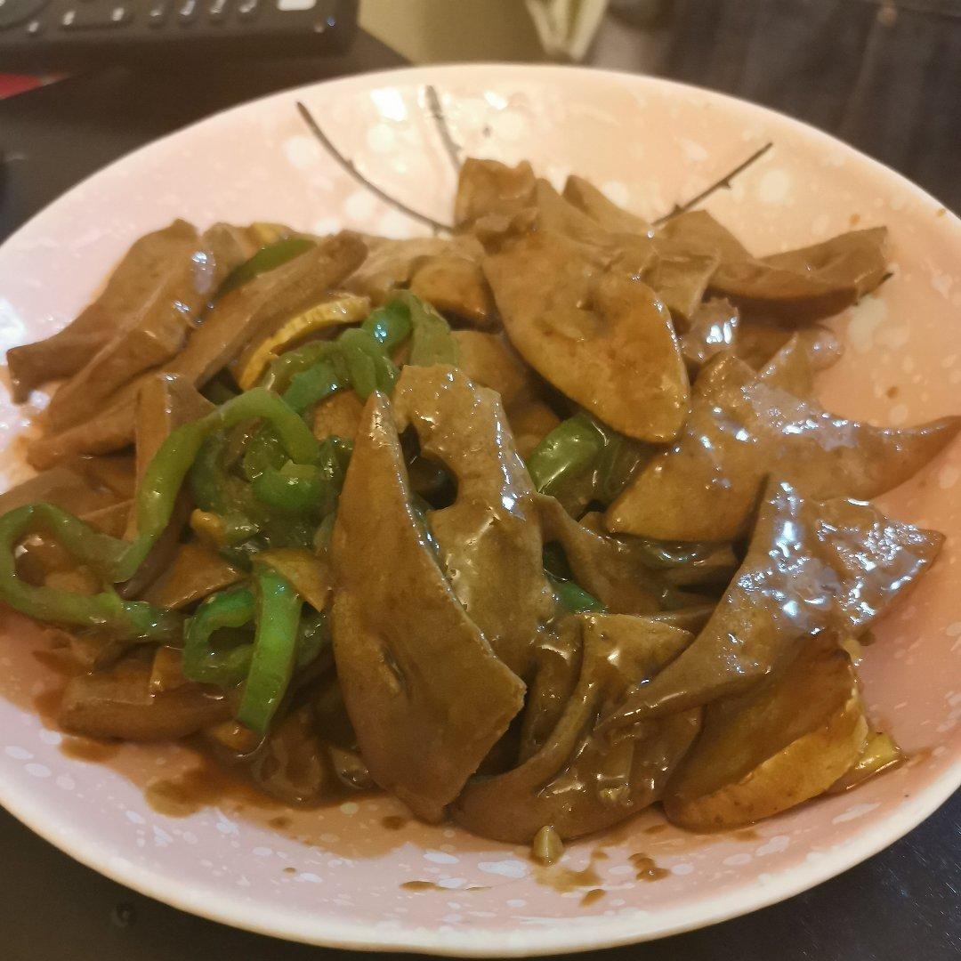 嫩炒猪肝