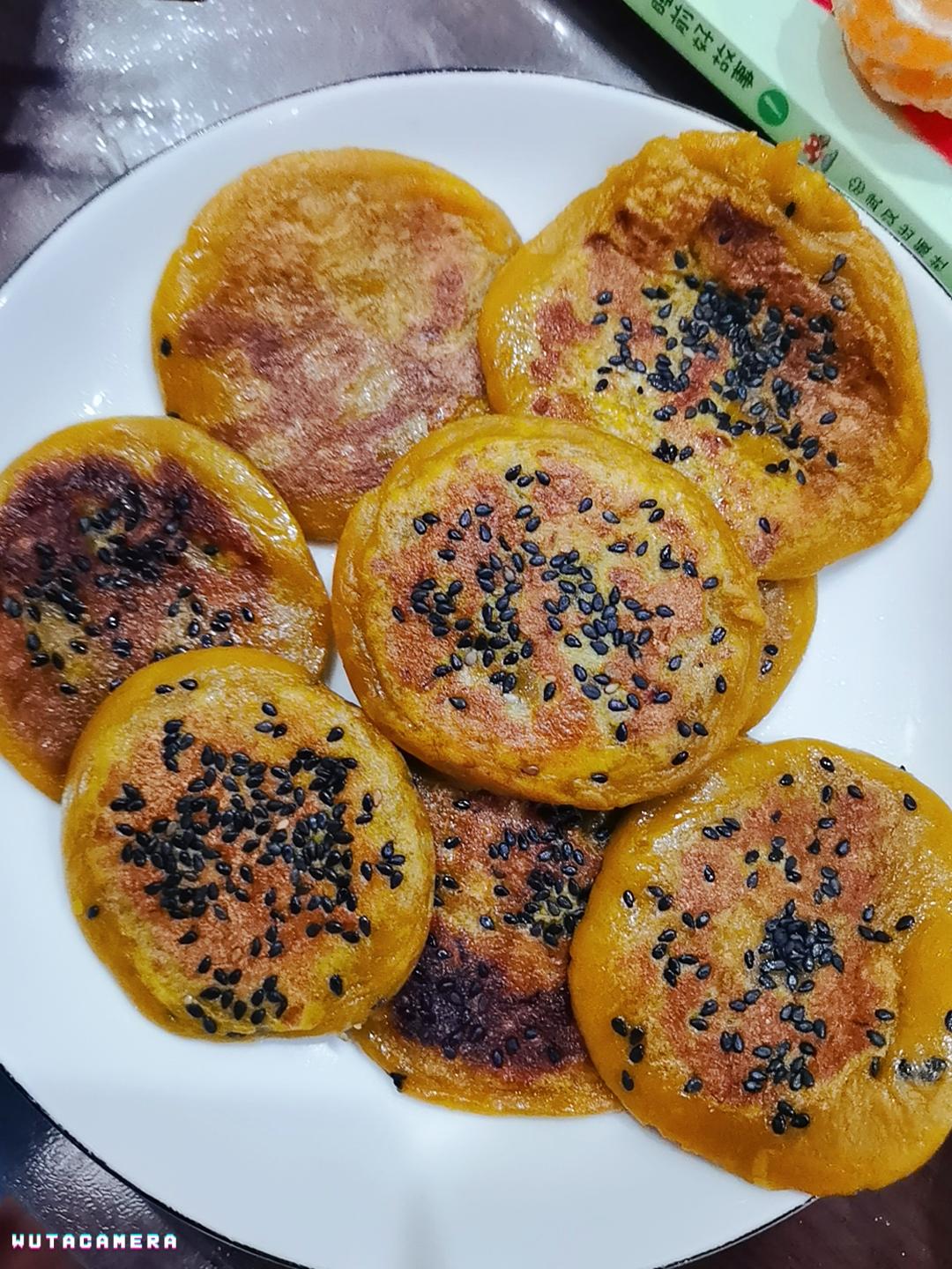 平底锅就能做!香甜软糯的南瓜饼