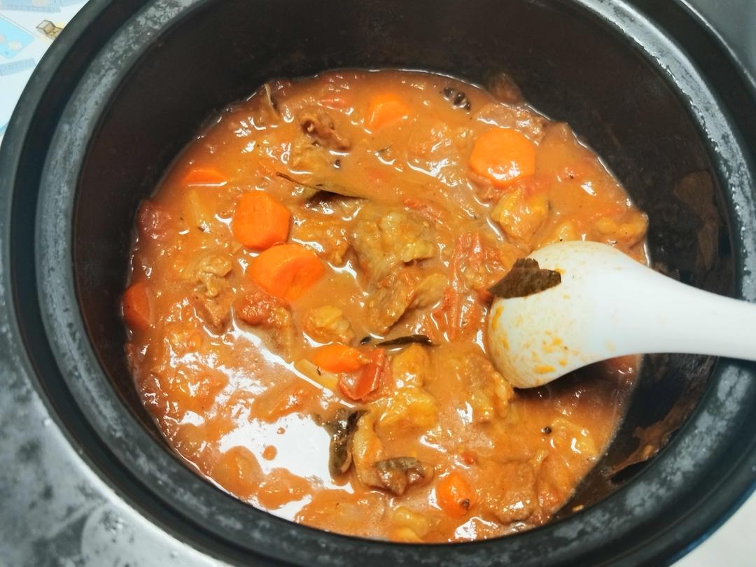 番茄土豆炖牛腩