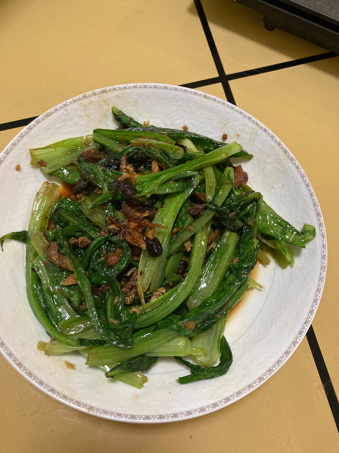 豆鼓鲮鱼油麦菜