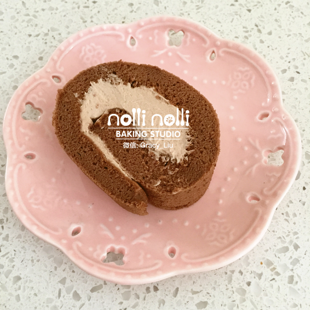 浓郁双巧克力卷