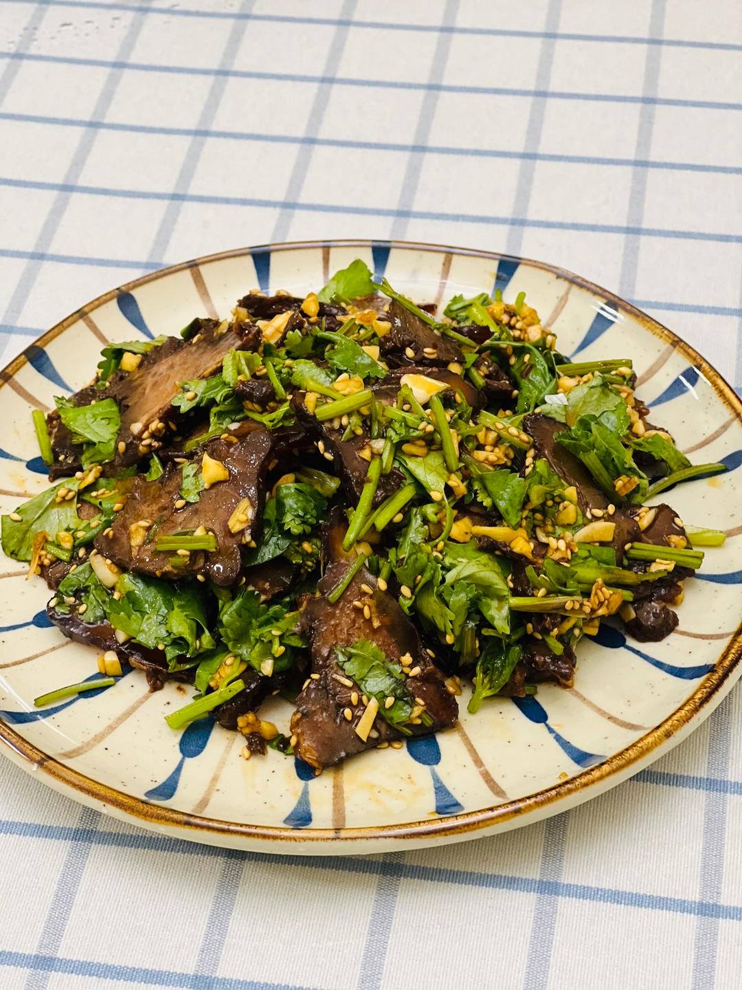 香菜拌牛肉