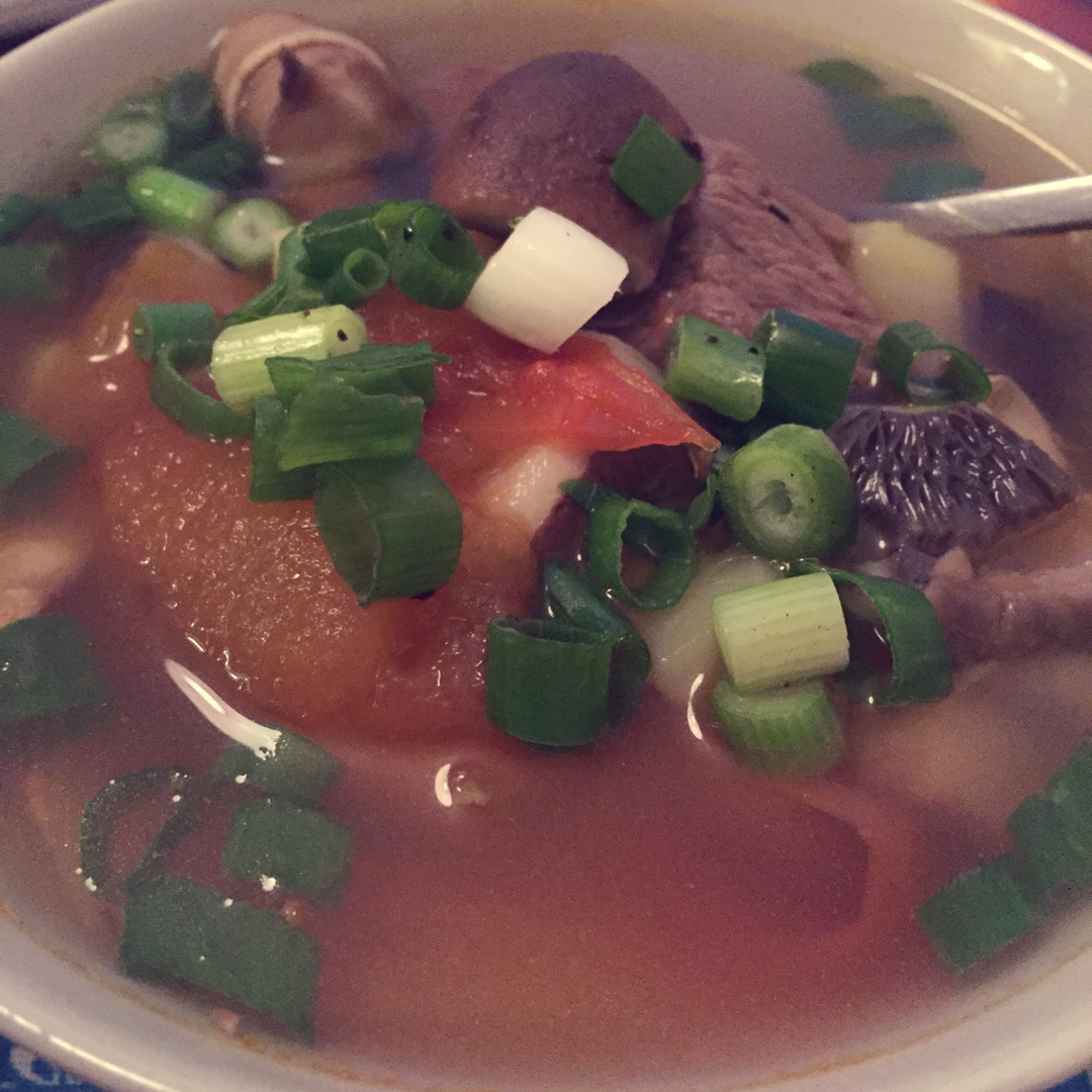 番茄牛腩(这样做牛肉不会老哦）