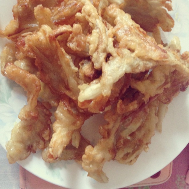油炸平菇