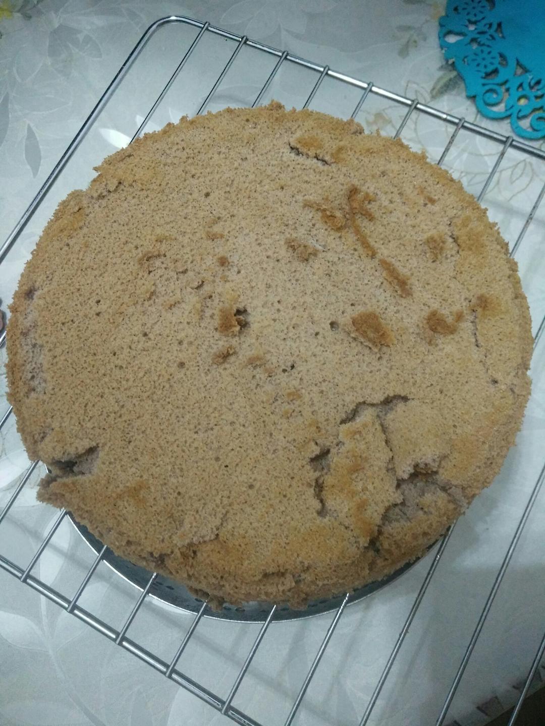 不消泡的巧克力戚风