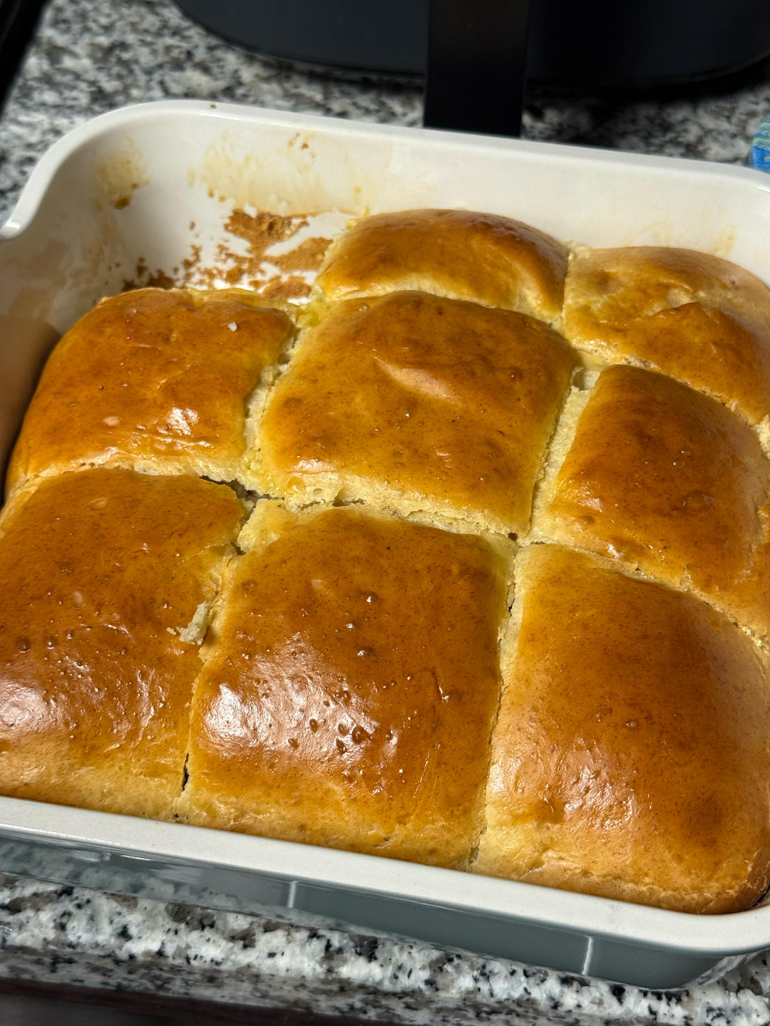 香甜松软的香蕉餐包