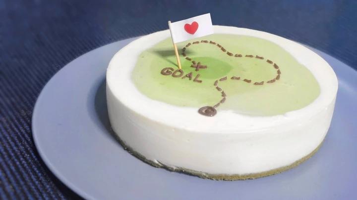 渐变抹茶慕斯蛋糕：我Amanda带着既美又作的抹茶甜点又来了！【曼食慢语】