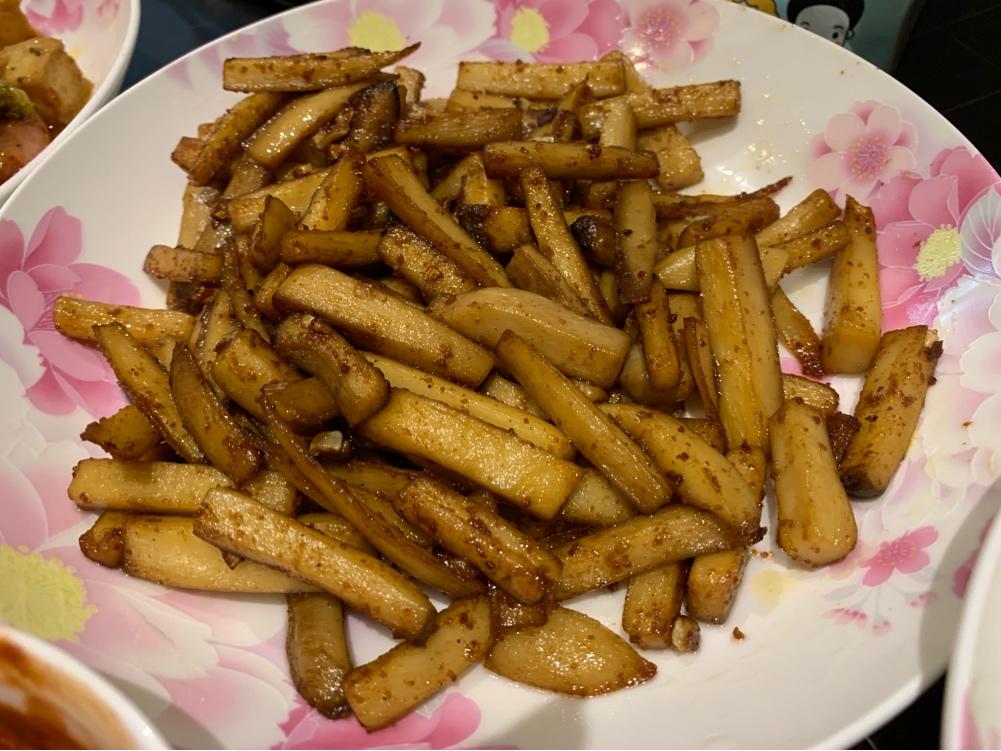 沙茶酱炒杏鲍菇