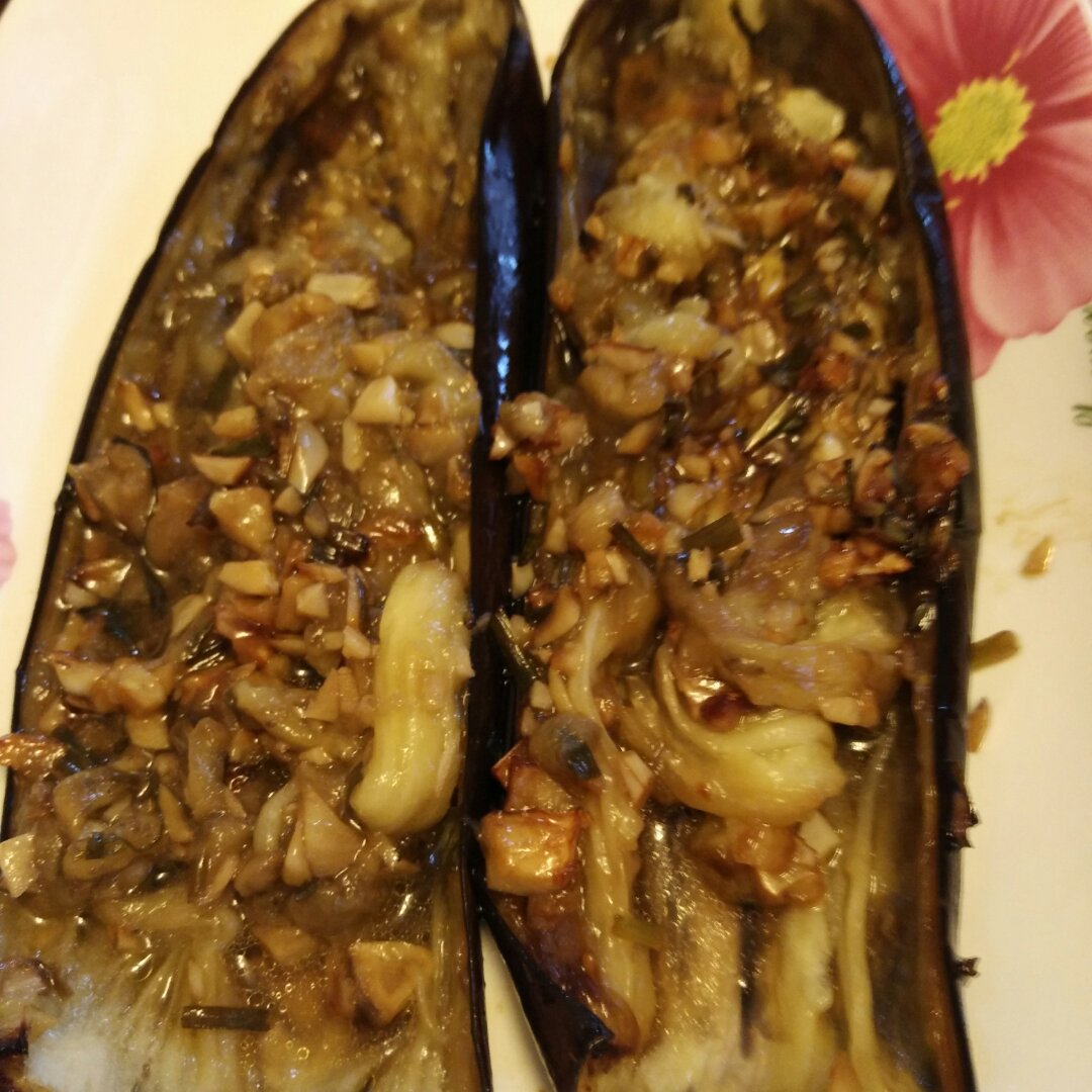 蒜香烤茄子