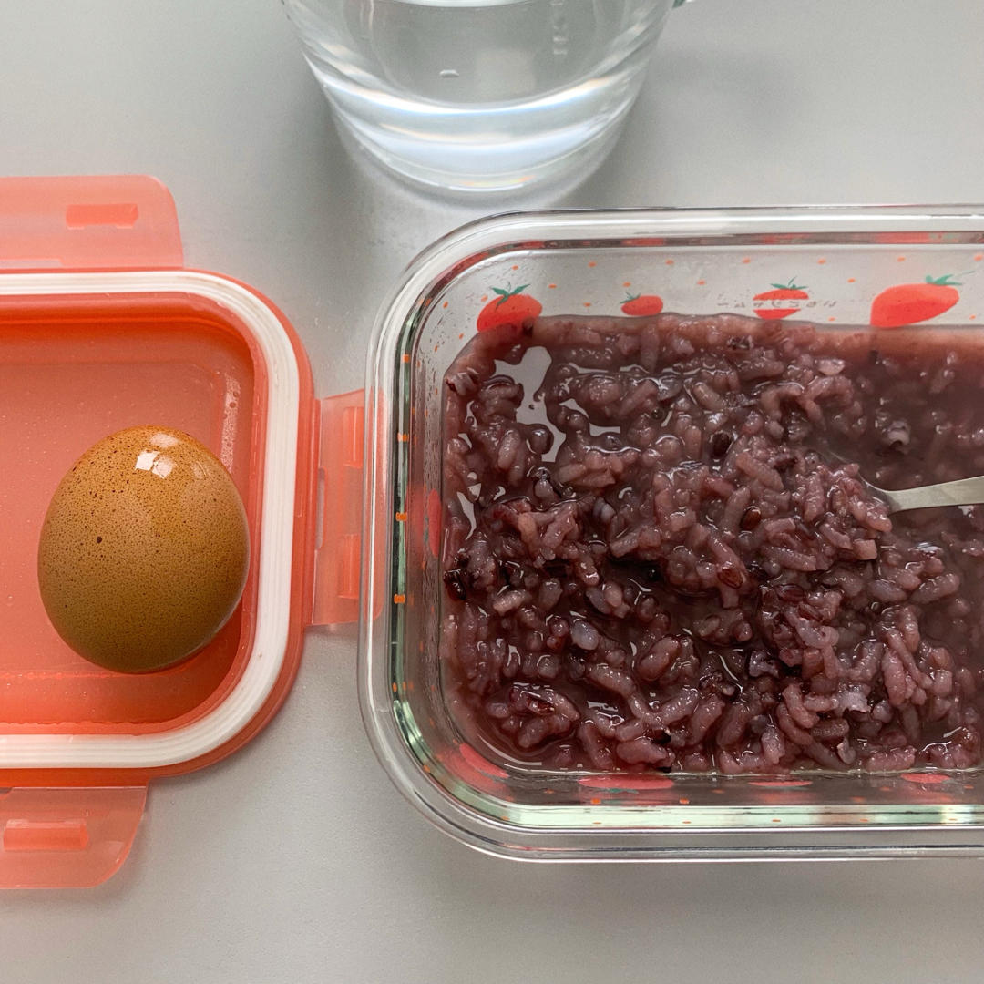 红豆沙紫米粥
