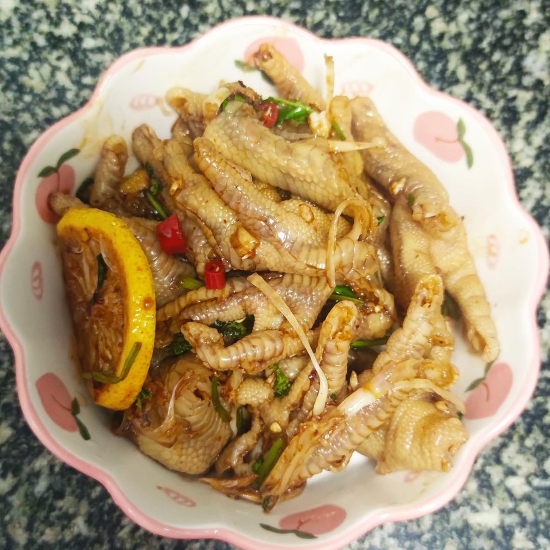 柠檬酸辣无骨鸡爪