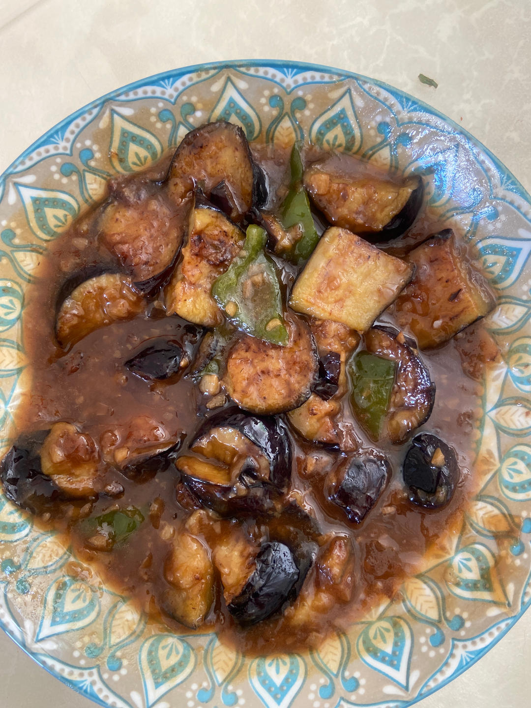 简单家常的番茄烧茄子