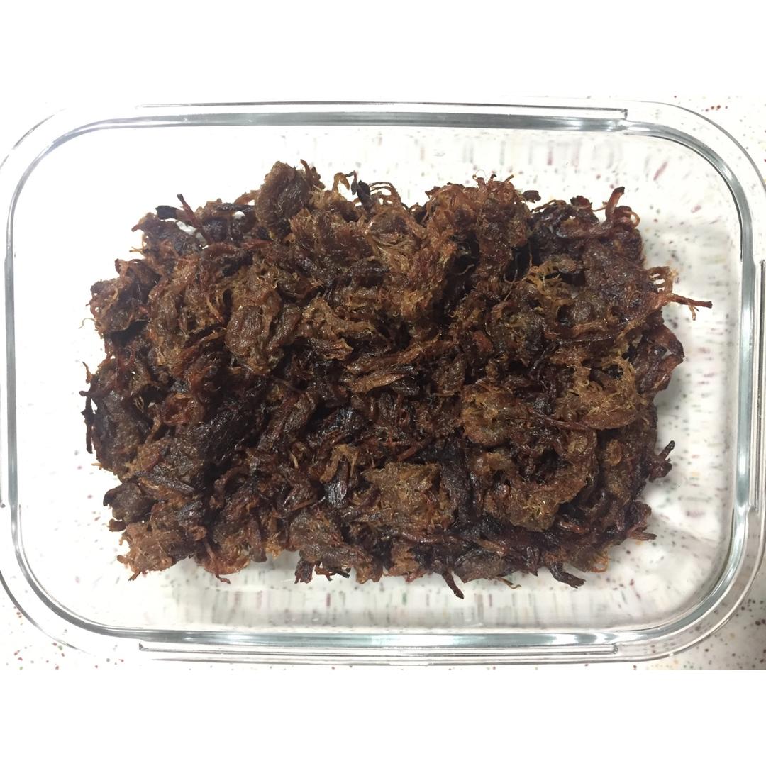 自制肉松(面包机版)