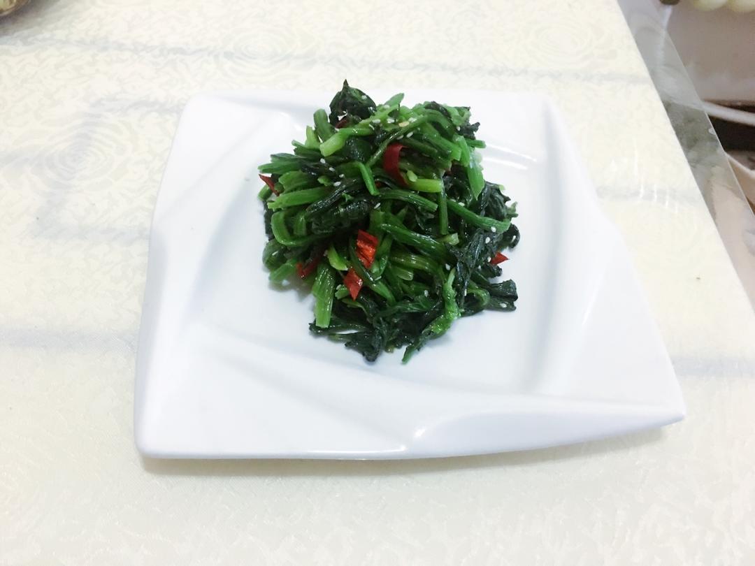 炝菠菜