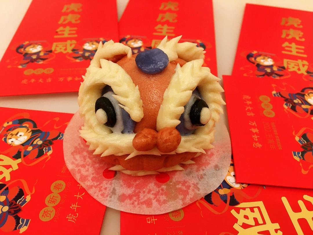 🧨国潮来袭｜醒狮馒头