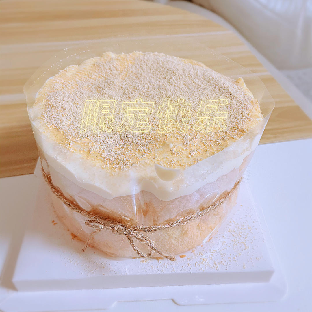 超好吃的豆乳爆浆蛋糕