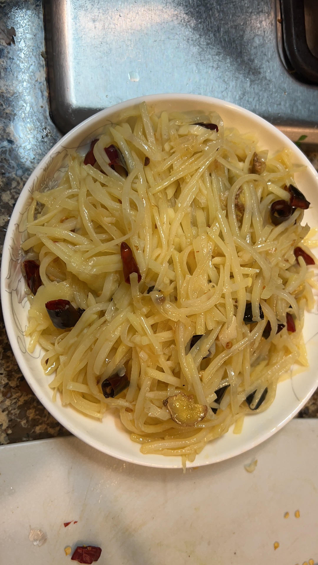 炝炒土豆丝