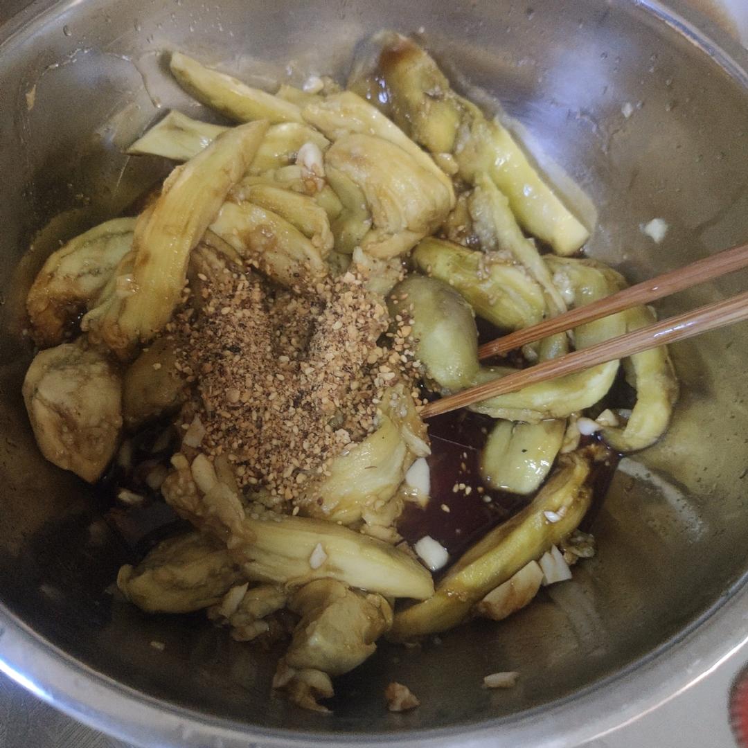 凉拌蒸茄子·烧烤味