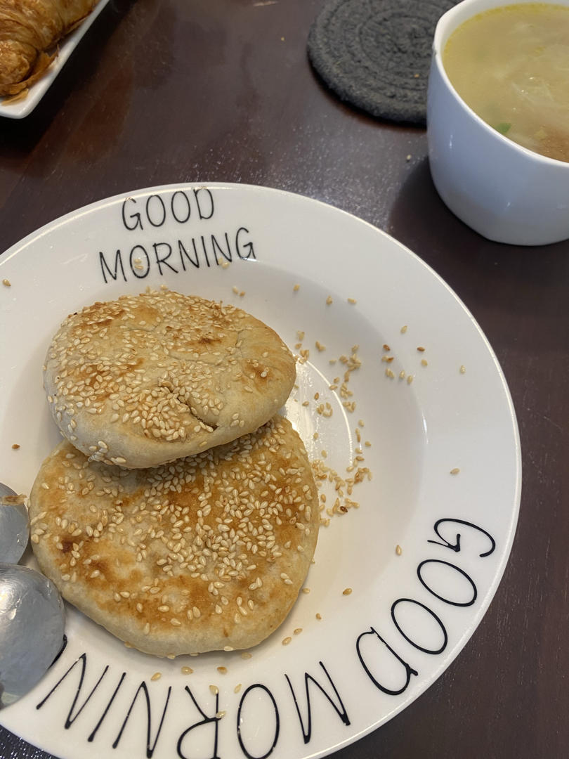 老北京麻酱烧饼 酥香可口 层次分明 附细节视频详解