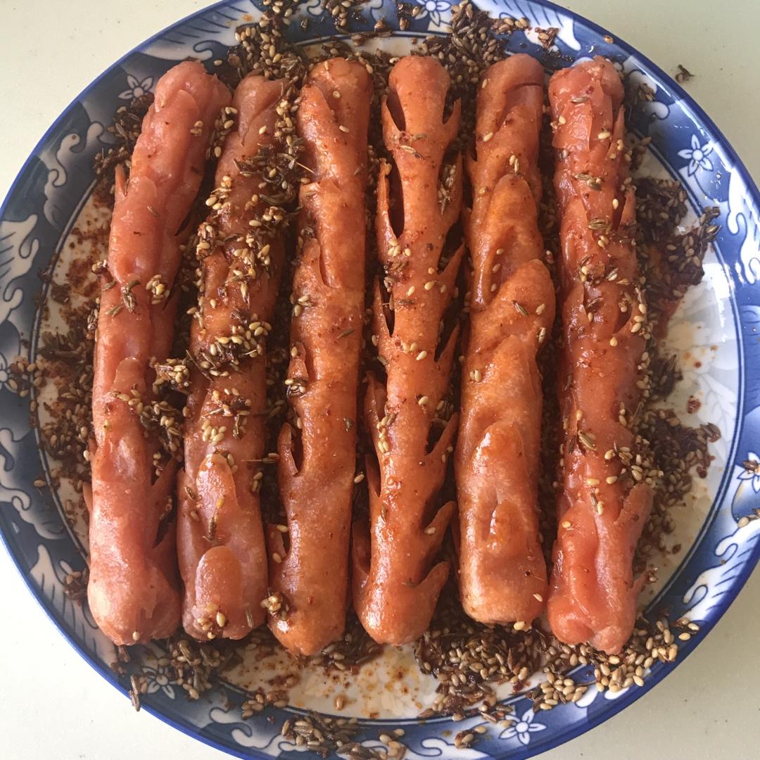 童年味道|油炸火腿肠