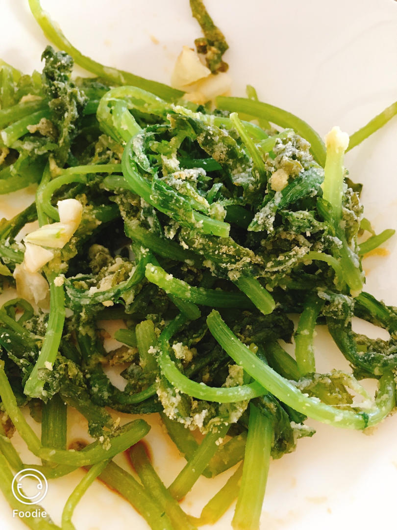 粉蒸茼蒿