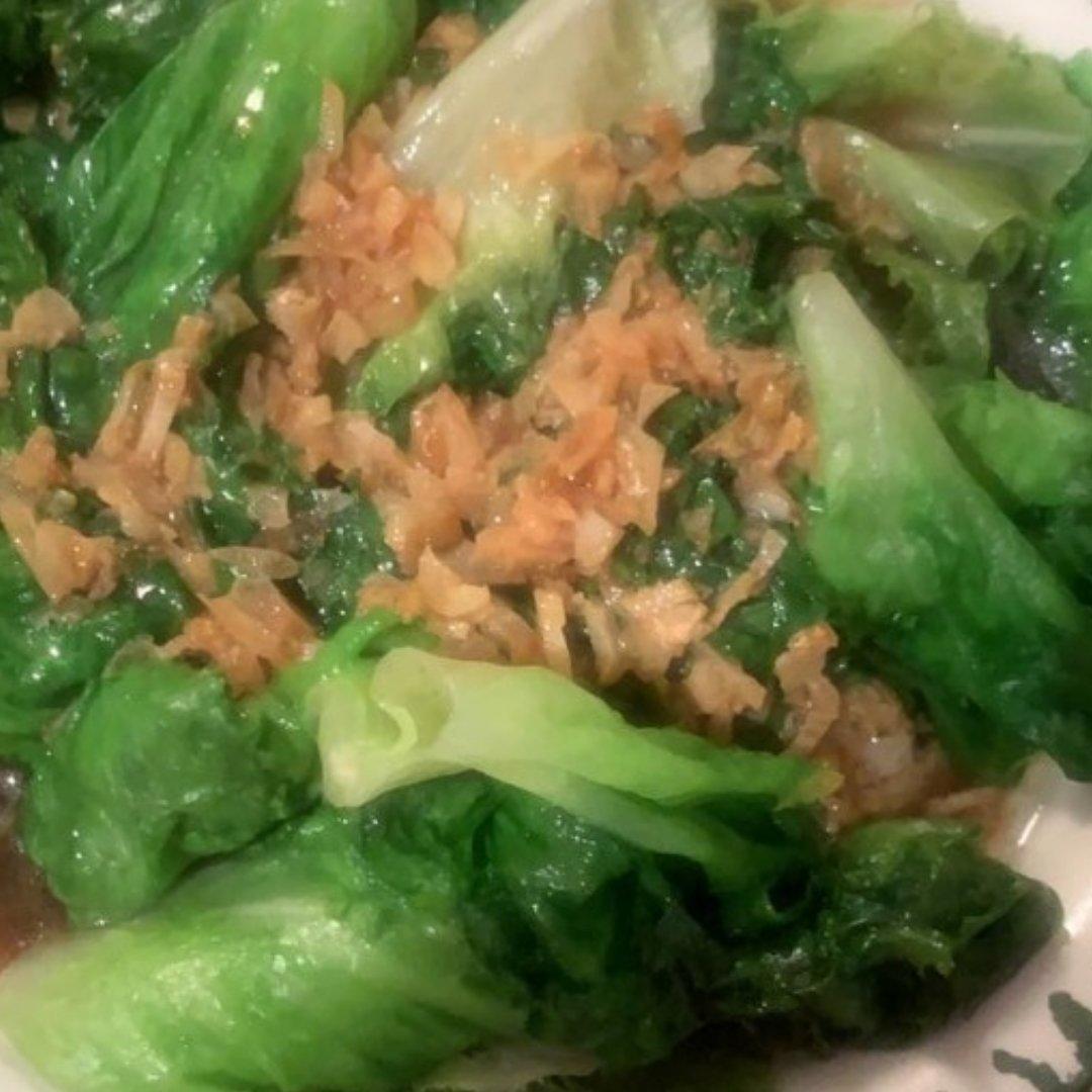 超级好吃低脂低热量的～蚝油生菜