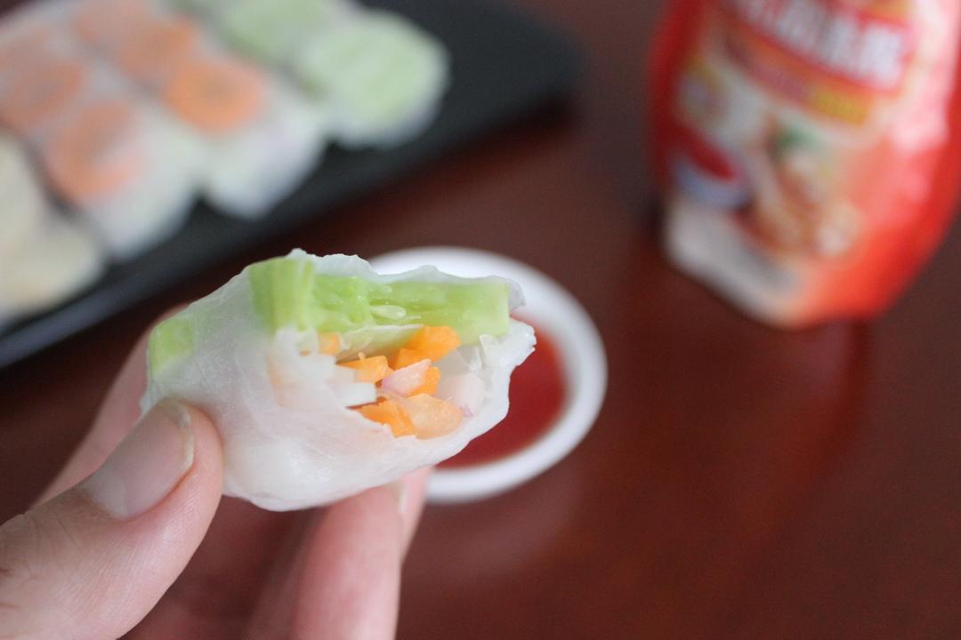 越南春卷|颜值与美味并存|不开火|低脂减肥