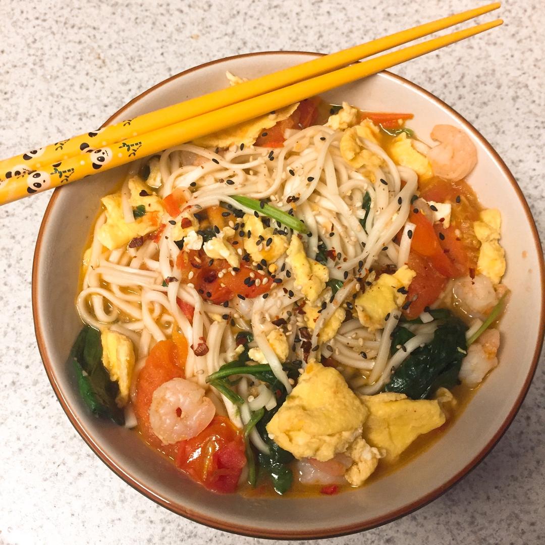 超级入味好吃的番茄鸡蛋面