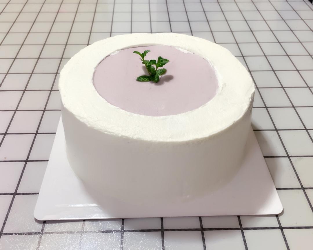 金沙芋泥蛋糕🍰不会抹面也能做的超好吃ins蛋糕