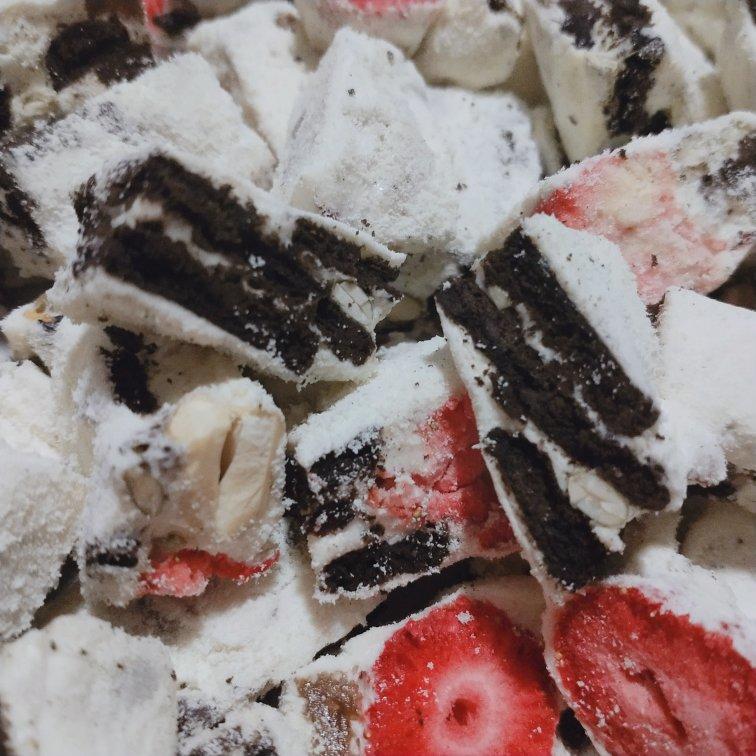 多种口味的雪花酥