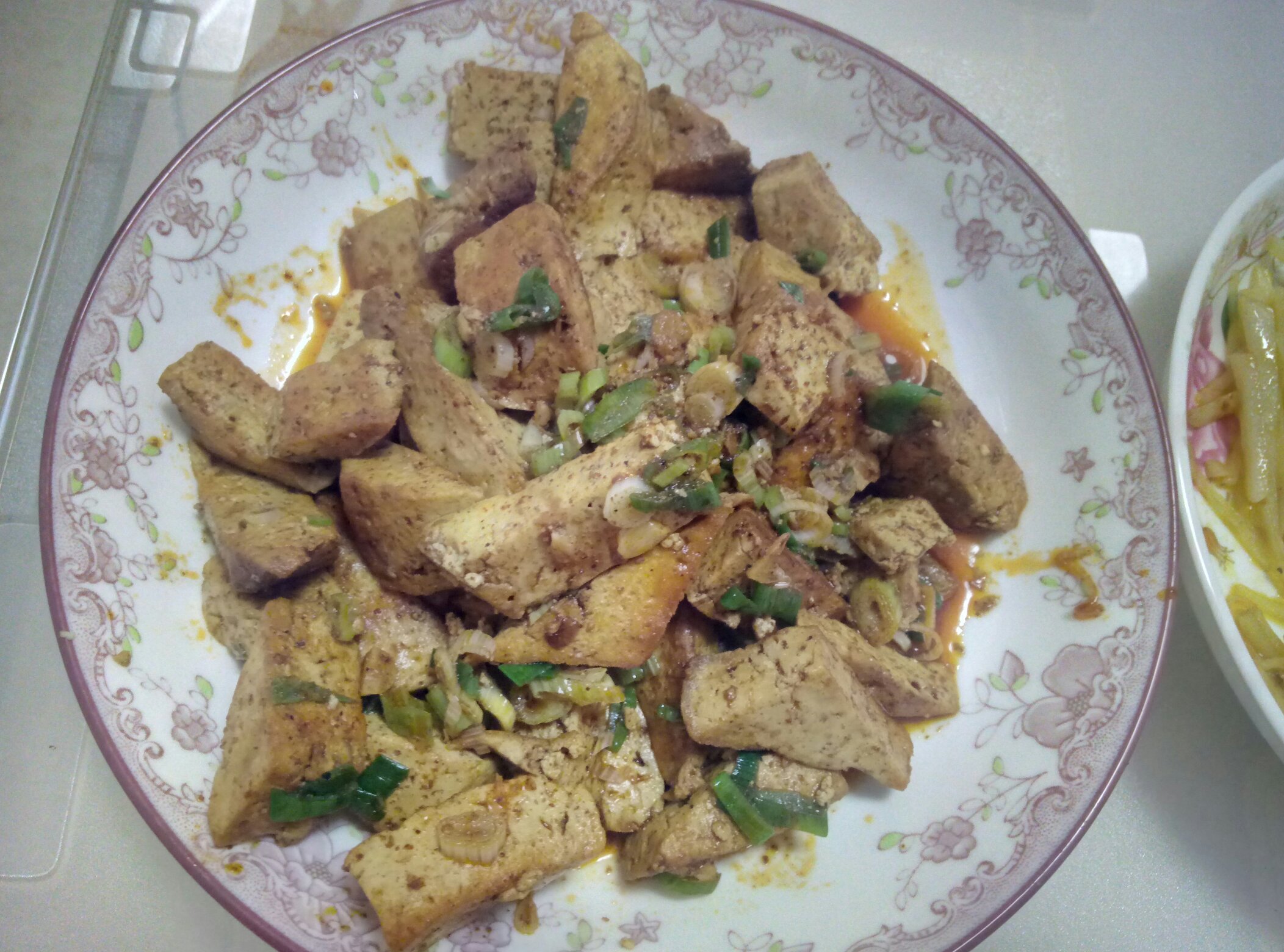 蚝油煎豆腐