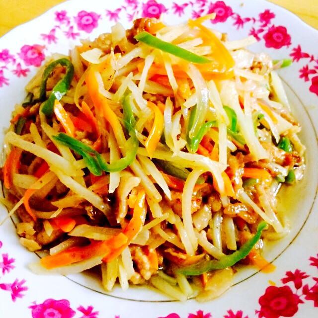 肉丝各种炒的做法