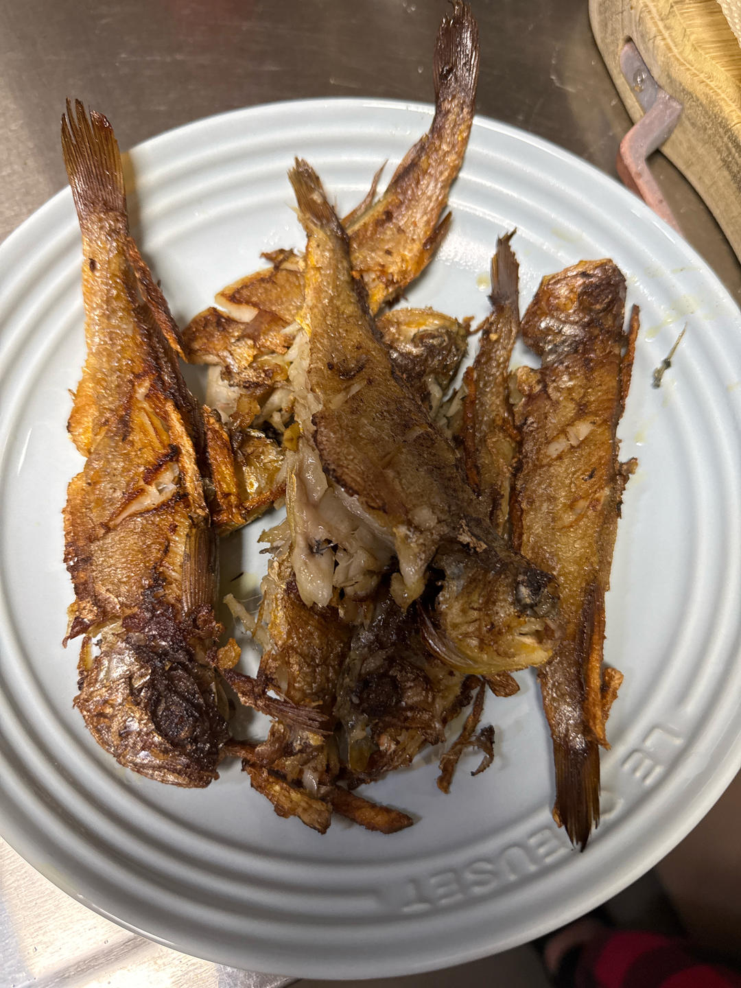 香煎小黄鱼