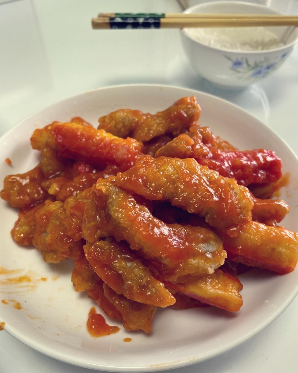 linnueas做的家常版「糖醋里脊」吃一口就停不下来